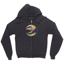 Wolf Skull Zip Up Hoodie