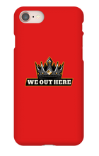 King Zyrax WE OUT HERE iPhone Cases