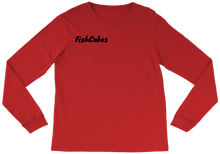 fishys swag shirt long sleeve (black text)