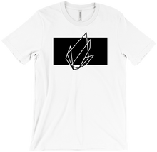Abstract Emblem Tee Black Tee