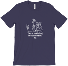 PPIM Coffee and Bucket, White Lettering T-Shirt