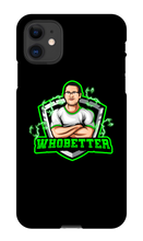 whobetter iPhone Phone Cases