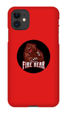 Fire Bear IPhone Case