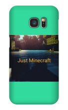 Just Minecraft samsung phone case