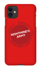 NightMind's Army iPhone Cases