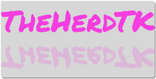 TheHerdTK Name XXL Gaming Mousepad