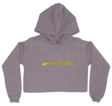 Kehelmal Bros. hoodie-women-cropped Yellow txt.
