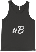 White Emblem Tank Top