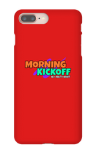 Morning Kickoff iPhone Case