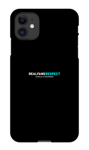 RealFan Respect female streamer iPhone Phone Cases