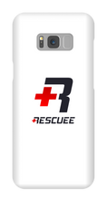 RESCUEE Samsung Phone Case Black and Red Logo