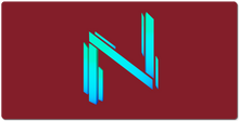 Blue Neon XXL Gaming Mousepad