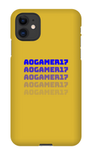 aogamer17 iPhone Phone Cases