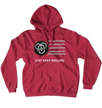 Just Keep Rolling Hoodies