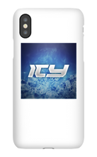 icy logo i-phone (with background)