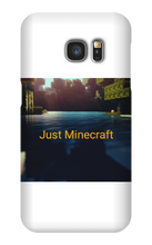 Just Minecraft samsung phone case