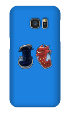 Red and Blue Samsung Phone Cases