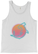 Neon Shark Logo Tank Top