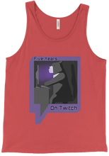 5 years on twitch Tank top