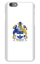Davidson family Crest iPhone Phone Case