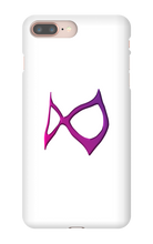 Liza Hardy iPhone Phone Cases Purple Logo