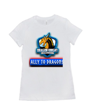 Dragon Knight Slogin tshirt-women
