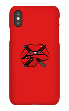 Hitmarker on the Lips iPhone Phone Cases