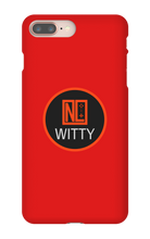 NLWITTY Circle Logo iPhone Phone Case - White