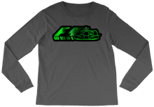 WWRL LONG SLEEVE - FRONT PRINT - OG GREEN CHUNKY