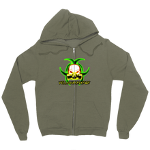 YellowMask565 Logo Zip Up Hoodie