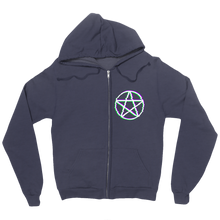 dj_gl1tch Zip Up Hoodie