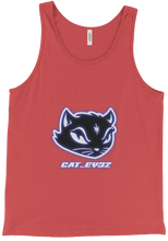 Black Cat w/ Blue Glow Tank Top