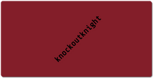 knockoutknight_ XXL Gaming Mousepad