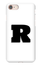 Ryan Syed iPhone Case Black Logo