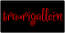 traurigallein XXL Gaming Mousepad