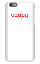 odapq iPhone Phone Cases