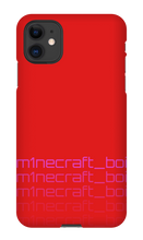 m1necraft_boi iPhone Phone Cases