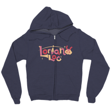Lorian Loc Logo zip-up-hoodie