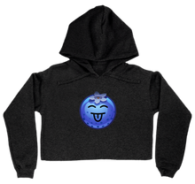 Blueberry hoodie-women-cropped