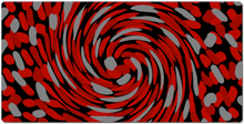Red and Black swirl XXL Gaming Mousepad
