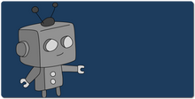 Grey Bot XXL Gaming Mousepad