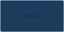 Miss Gurl XXL Gaming MousePad