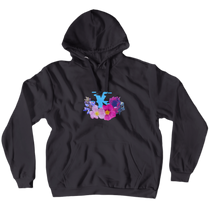 KKeanu Floral Logo Hoodies