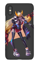 katya_cyan iPhone Phone Cases