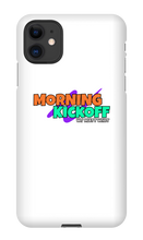 Morning Kickoff iPhone Case