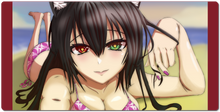 Minami At the Beach XXL Gaming Mousepad