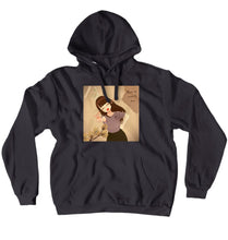 Retro beige hoodie