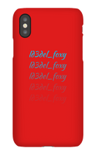 ld3del_foxy iPhone Phone Cases