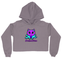 krakenkitten hoodie-women-cropped