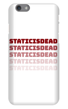 staticisdead iPhone Phone Cases